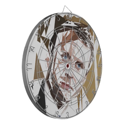 Emmanuel Macron ダーツボード (正面左)