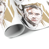 Emmanuel Macron ラッピングペーパー (ロールコーナー)