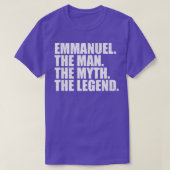EmmanuelEmmanuel名Emmanuel与え名 Tシャツ (デザイン正面)