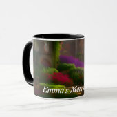 Emma's Morning Teaカスタマイズ可パーソナライズされた能 マグカップ (正面左)