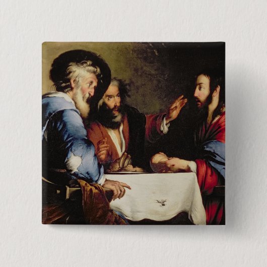 Emmausの夕食 缶バッジ (正面)