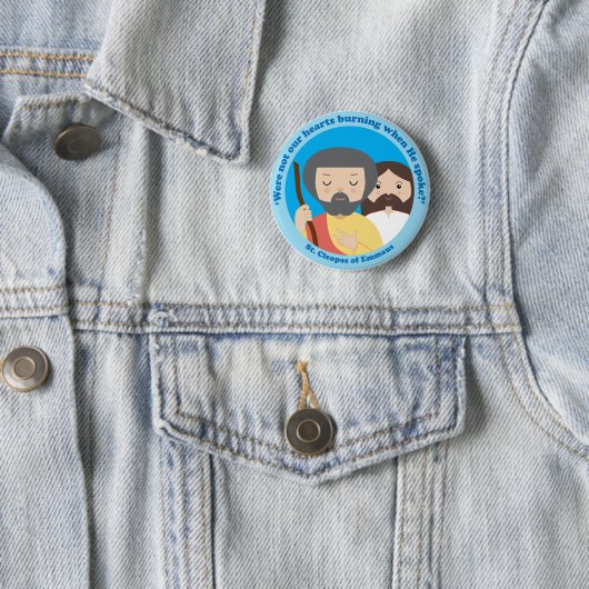 EmmausのSt. Cleopas 缶バッジ (インサイチュ)