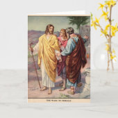 emmausへの歩行 カード (黄色い花)