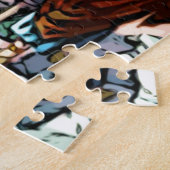 Emmausへの道のイエス・キリスト ジグソーパズル (側面)