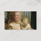 Emmaus (キャンバス)の夕食(変えられた詳細oの油 名刺 (裏面)