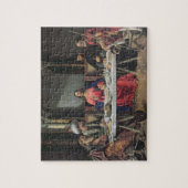 Emmaus (パネルの油)の夕食 ジグソーパズル (縦)