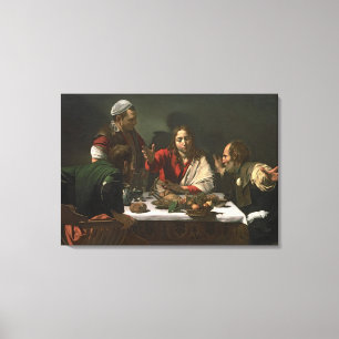 Emmaus 1601年の夕食 キャンバスプリント