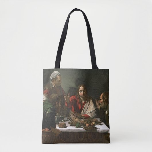 Emmaus 1601年の夕食 トートバッグ (正面)