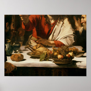 Emmaus 1601年の夕食 ポスター