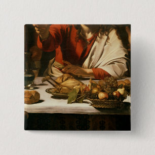 Emmaus 1601年の夕食 缶バッジ