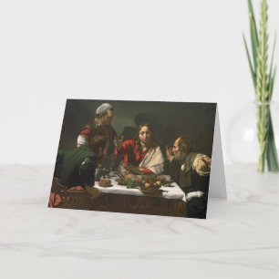 Emmaus、1601 2の夕食 カード