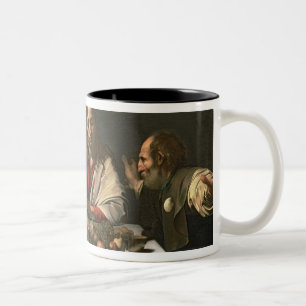 Emmaus、1601 2の夕食 ツートーンマグカップ