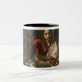 Emmaus、1601 2の夕食 ツートーンマグカップ (中央)