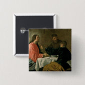 Emmaus 1620年の夕食 缶バッジ (正面&裏面)
