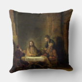 Emmaus 1648年の夕食(パネルの油) クッション (裏面)