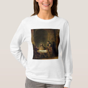 Emmaus 1648年の夕食 tシャツ
