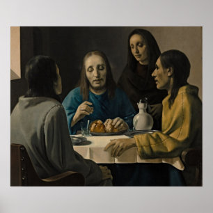 Emmaus(1937)での晩餐 – Van Meegeren ポスター