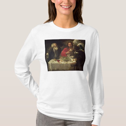 Emmaus、c.1614-21の夕食 Tシャツ (正面)