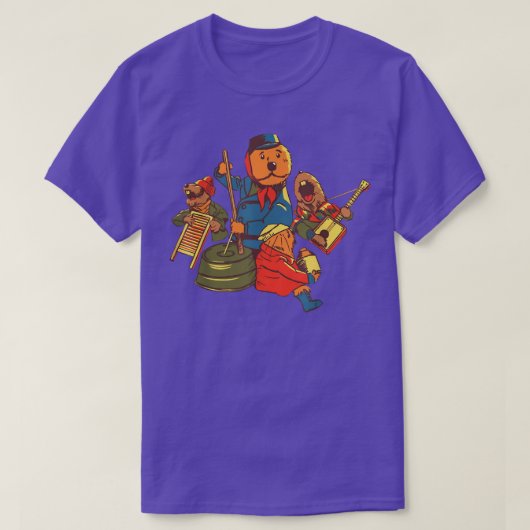 Emmet Otterおもしろい Christmas Jug Band 1977マンガ Tシャツ (デザイン正面)