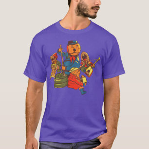 Emmet Otterおもしろい Christmas Jug Band 1977マンガ Tシャツ
