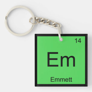 Emmetet名化学元素周期表 キーホルダー