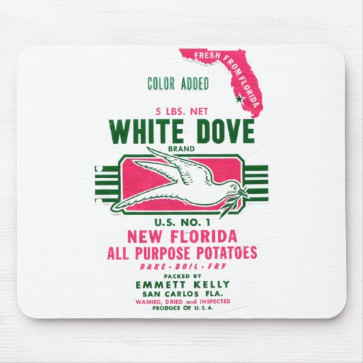 Emmettケリーのポテト マウスパッド (正面)