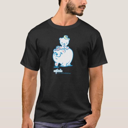 Emoおよびセバスチャン Tシャツ (正面)