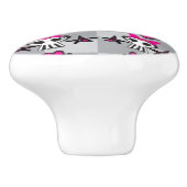 Emoのスカルパターン セラミックノブ (側面)