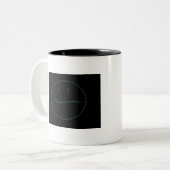 、Emoの子供元気づけて下さい! ツートーンマグカップ (正面左)