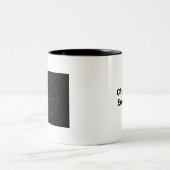 、Emoの子供元気づけて下さい! ツートーンマグカップ (中央)