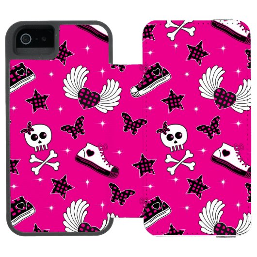 Emoの記号 Incipio iPhoneウォレットケース (フォリオ Open)