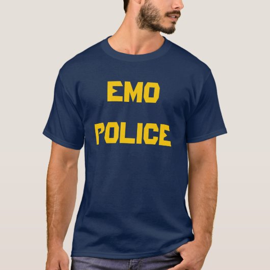 EMOの警察 Tシャツ (正面)