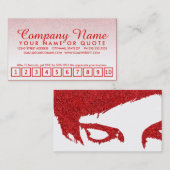 emoグリッターロイヤリティプログラム ロイヤリティカード (正面/裏面)