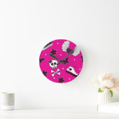 Emoシンボル ラウンド壁時計 (ホーム)