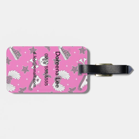 Emoシンボル ラゲッジタグ (裏面横)