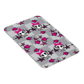 Emoスカルパターン マグネット (右側)