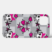 Emoスカルパターン Case-Mate iPhoneケース (裏面 (横))