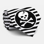 Emoスカルパッチ ネクタイ (ロール)