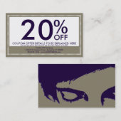 emoスタイルクーポン割引 割引カード (正面/裏面)