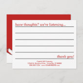 emoスタイルコメントカード ポストカード (正面/裏面)