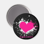 Emoハート磁石 マグネット (正面/裏面)