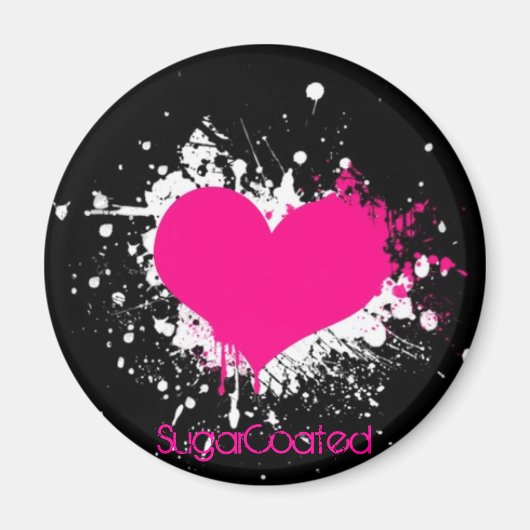 Emoハート磁石 マグネット (正面)