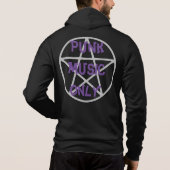 Emo - Goth - Rock - Anarchy - T-Shirt Hoodie パーカ (裏面)