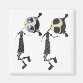 Emo MeとEmo Shadow マグネット (正面)