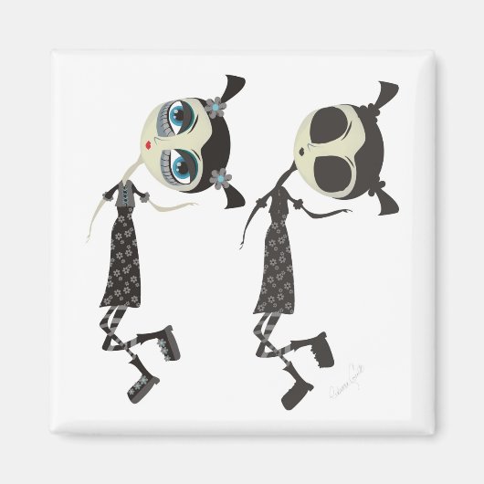 Emo MeとEmo Shadow マグネット (正面)