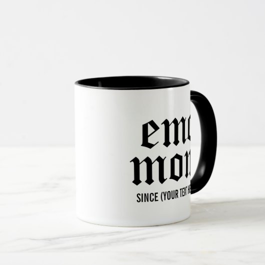 Emo Mom - Gift for Elder Emo マグカップ (正面右)