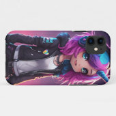 Emo Rockイメージ:表現力芸術的表現 Case-Mate iPhoneケース (裏面(横))