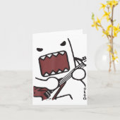 Emo Scence Guitar Domo Y2k Japanese  カード (黄色い花)