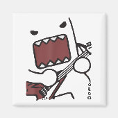 Emo Scence Guitar Domo Y2k Japanese マグネット (正面)