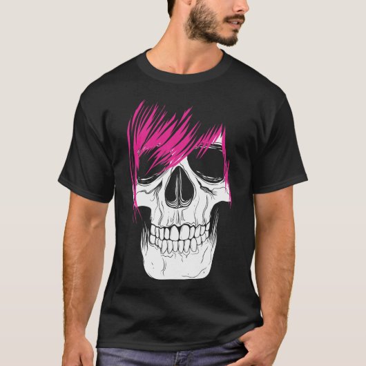 Emo Skull Tシャツ (正面)